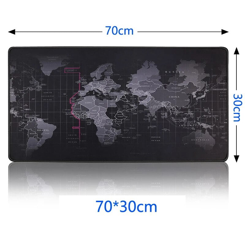 Pc PU Mouse Pad Non-Slip Gaming Desktop Leather Mouse Pad Waterproof Anti-Scratch Easy To Clean Mat For PC Laptop Desktop