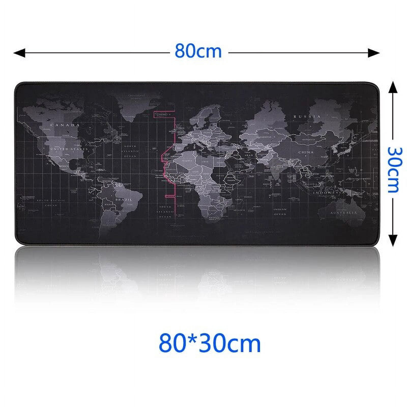 Pc PU Mouse Pad Non-Slip Gaming Desktop Leather Mouse Pad Waterproof Anti-Scratch Easy To Clean Mat For PC Laptop Desktop