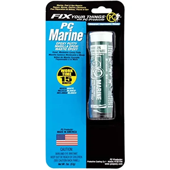 Pc Products Pc-Marine Epoxy Putty, 2Oz Stick, White (25567)