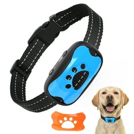 Dog Bark Collar FAFAFROG Rechargeable Smart Barking Collar Anti Barking Training Collar with 5 Adjustable Sensitivity Beep Vibration Shock Bark Shock Collar for Large Medium Small Dogs Black Walmart.c...