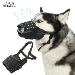 Dog Muzzle Soft Basket Silicone Muzzles for Dog Best to Prevent Biting Chewing and Barking Allows Drinking and Panting Used with Collar S5 Walmart