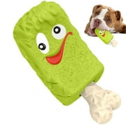 PcEoTllar Dog Toys for Aggressive Chewers, Dog Chew Toys, Treat Dispensing Dog Puzzle Toys - Green