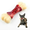 thumbnail image 1 of PcEoTllar Dog Toys for Aggressive Chewers Large Breed, Beef Flavor Nylon Durable Dog Teething Chew Toys Nylon Bones for Medium Large Dogs, 1 of 9