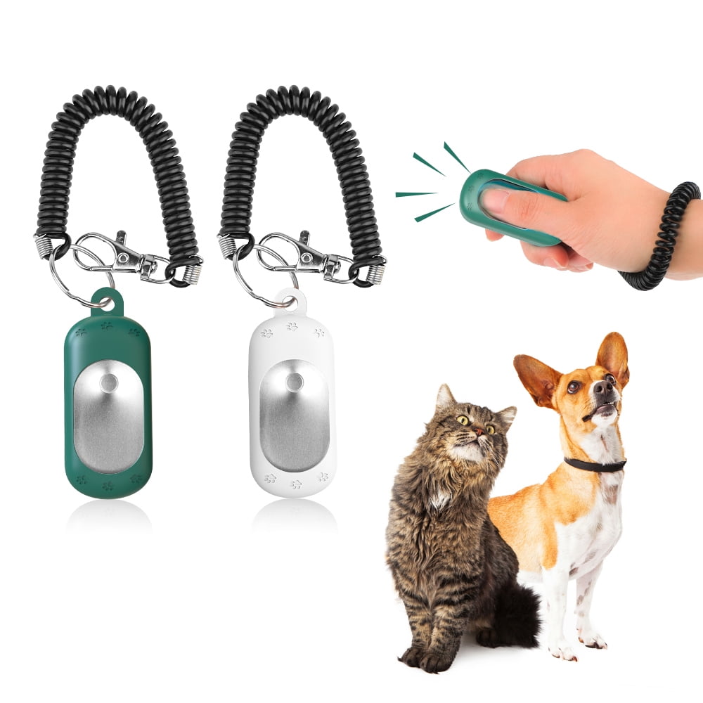 PcEoTllar Dog Training Clicker with Wrist Strap, Durable Lightweight