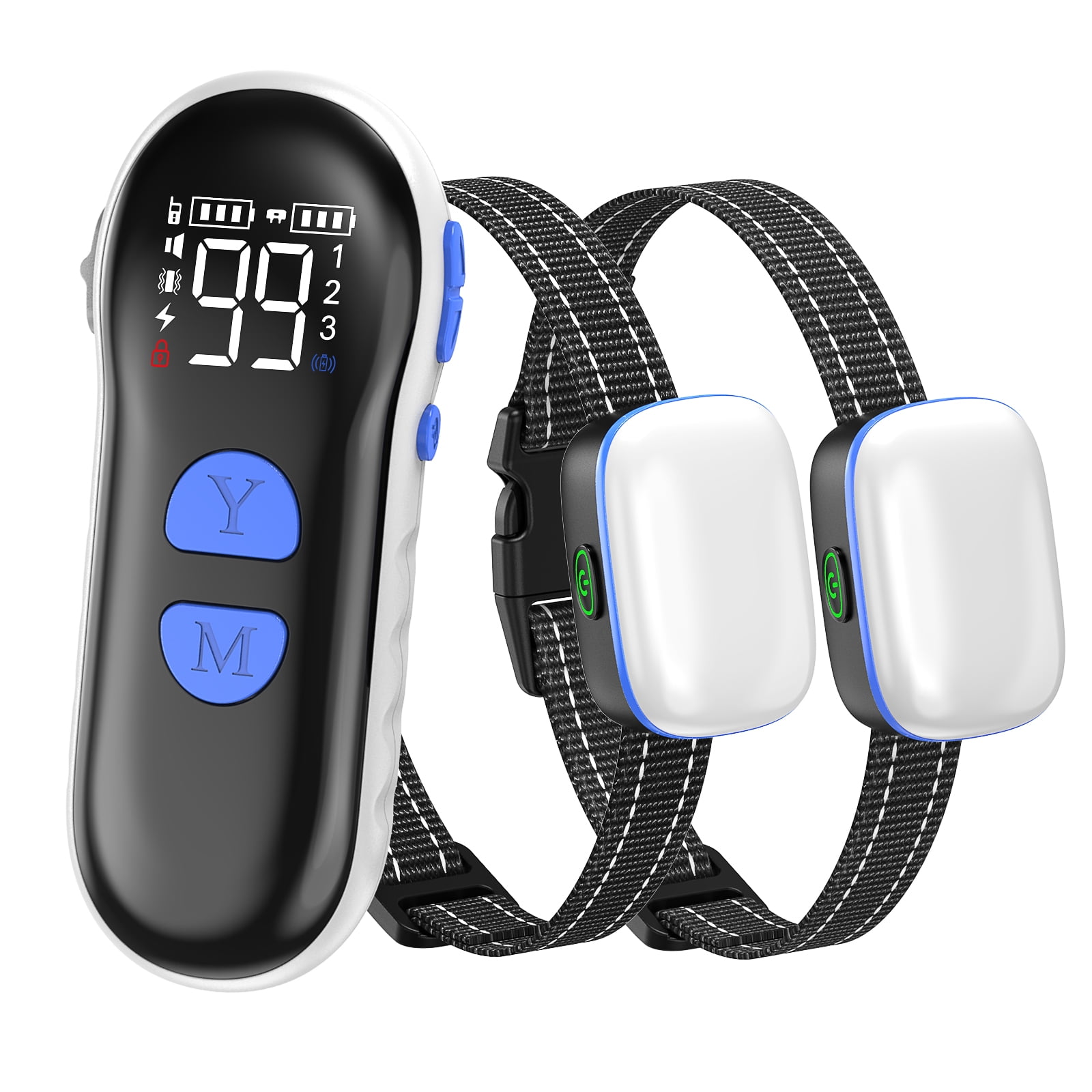 PcEoTllar Dog Training Collars for 2 Dogs, Dog Shock Collar with Remote