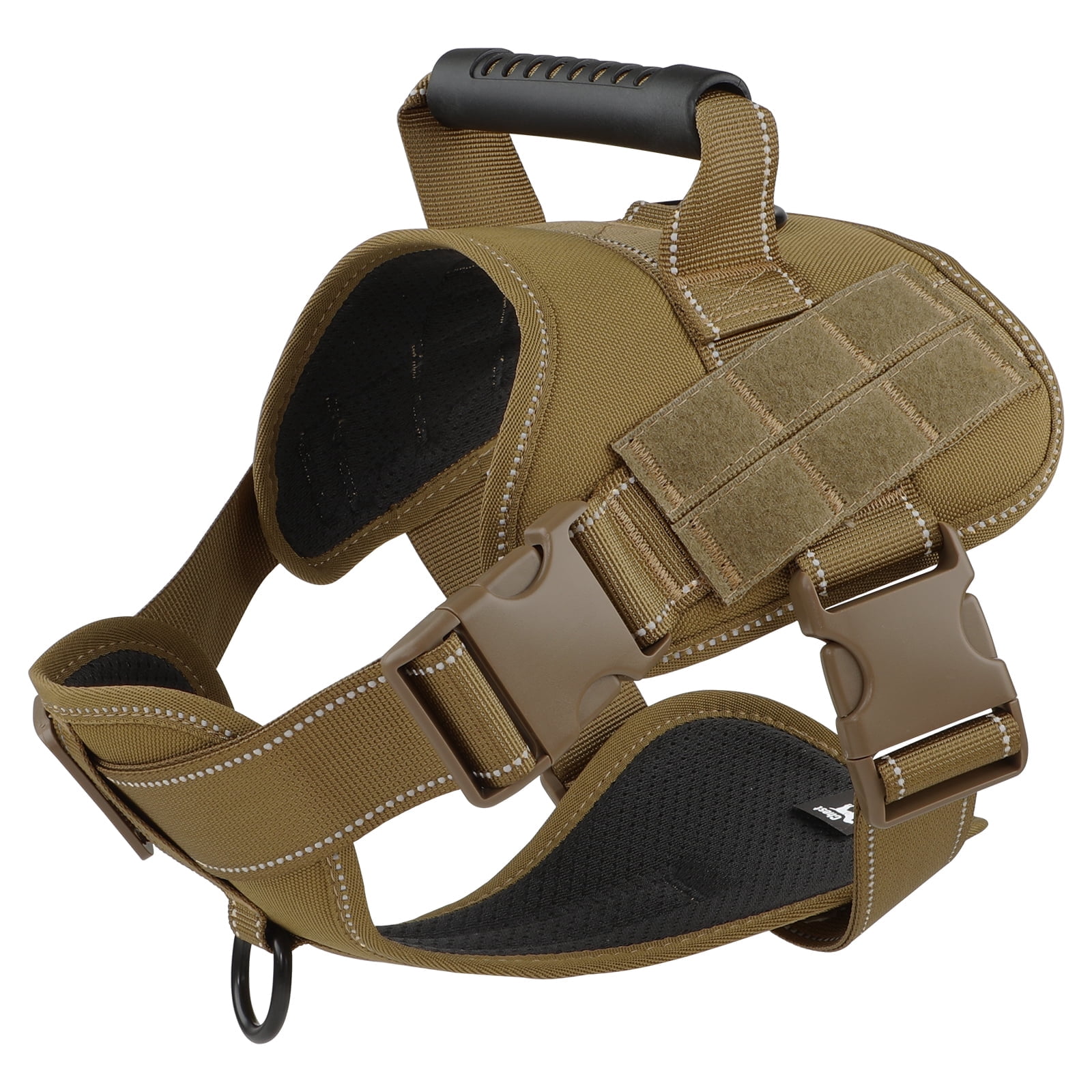PcEoTllar No Pull Dog Harness for Large Dogs, Reflective Dog Vest ... - Sturdy Walking Harness For Strong Energetic Dogs