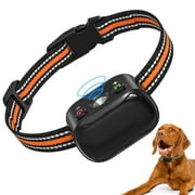 PcEoTllar Ultrasonic Dog Bark Collar, Rechargeable Anti Barking Collar with Beep, Vibration & Ultrasonic for Small Medium Large Dogs (Orange)
