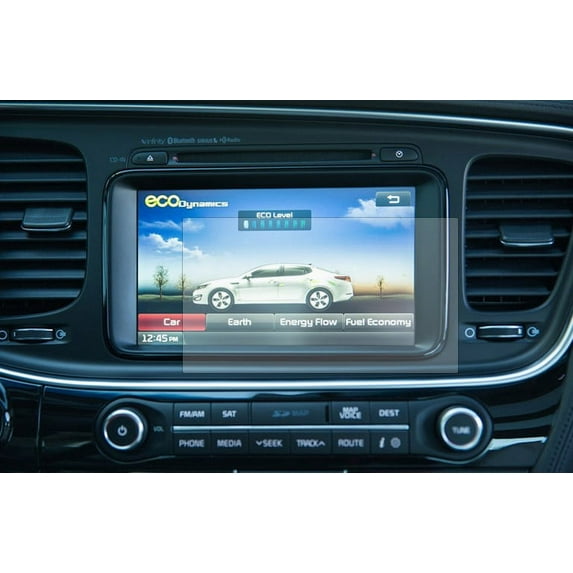 PcProfessional Screen Protector (Set of 2) for 2014 2015 2016 2017 2018 KIA Optima Soul Sportage 8" UVO Infotainment Screen Display Navigation System Anti Glare Anti Scratch Filters UV