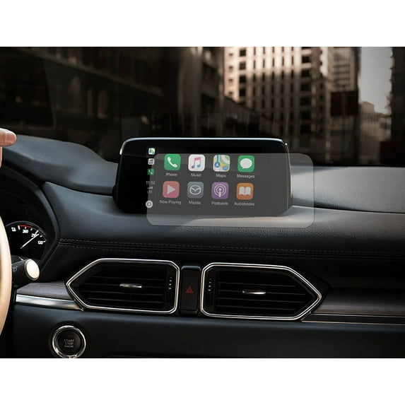 PcProfessional Screen Protector (Set of 2) for 2017 2018 2019 Mazda CX-5 CX5 8 inch Infotainment Touch Screen Display Anti Glare Anti Scratch Filters UV