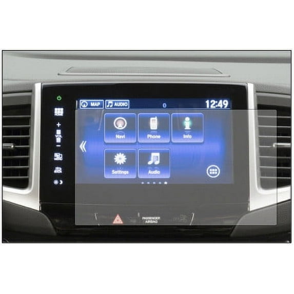 PcProfessional Screen Protector (Set of 2) for 2017 2018 Honda Ridgeline RT RTS Sport RTL RTL-T RTL-E Black Edition 8" Touch Display / Navigation System Anti Glare Anti Scratch Filters UV