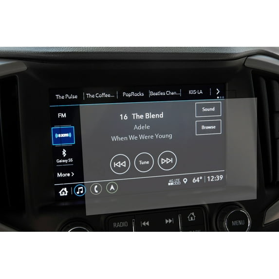 PcProfessional Screen Protector (Set of 2) for 2018 2019 Sierra Canyon Terrain Acadia Yukon Yukon XL 8" GMC Infotainment Touch Screen Display High Definition Anti Scratch Filters UV