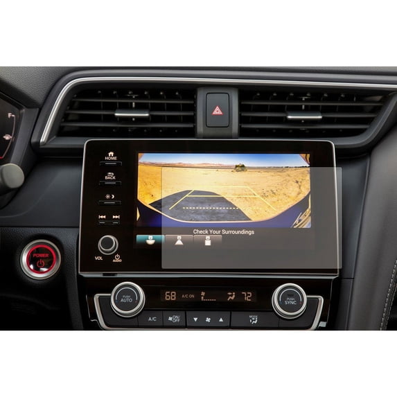 PcProfessional Screen Protector (Set of 2) for 2019 Honda Insight 8" HondaLink Infotainment Touch Screen Display High Definition Anti Scratch Filters UV