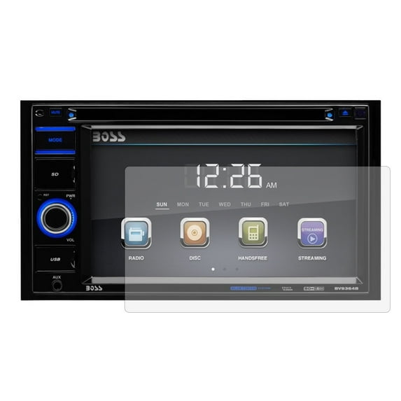 PcProfessional Screen Protector (Set of 2) for Boss Audio 6.2" BV9364B BV9386NV BV9372BI BN9384WRC BV9362BI In Dash DVD Receiver Display Navigation System Anti Glare Anti Scratch Filters UV