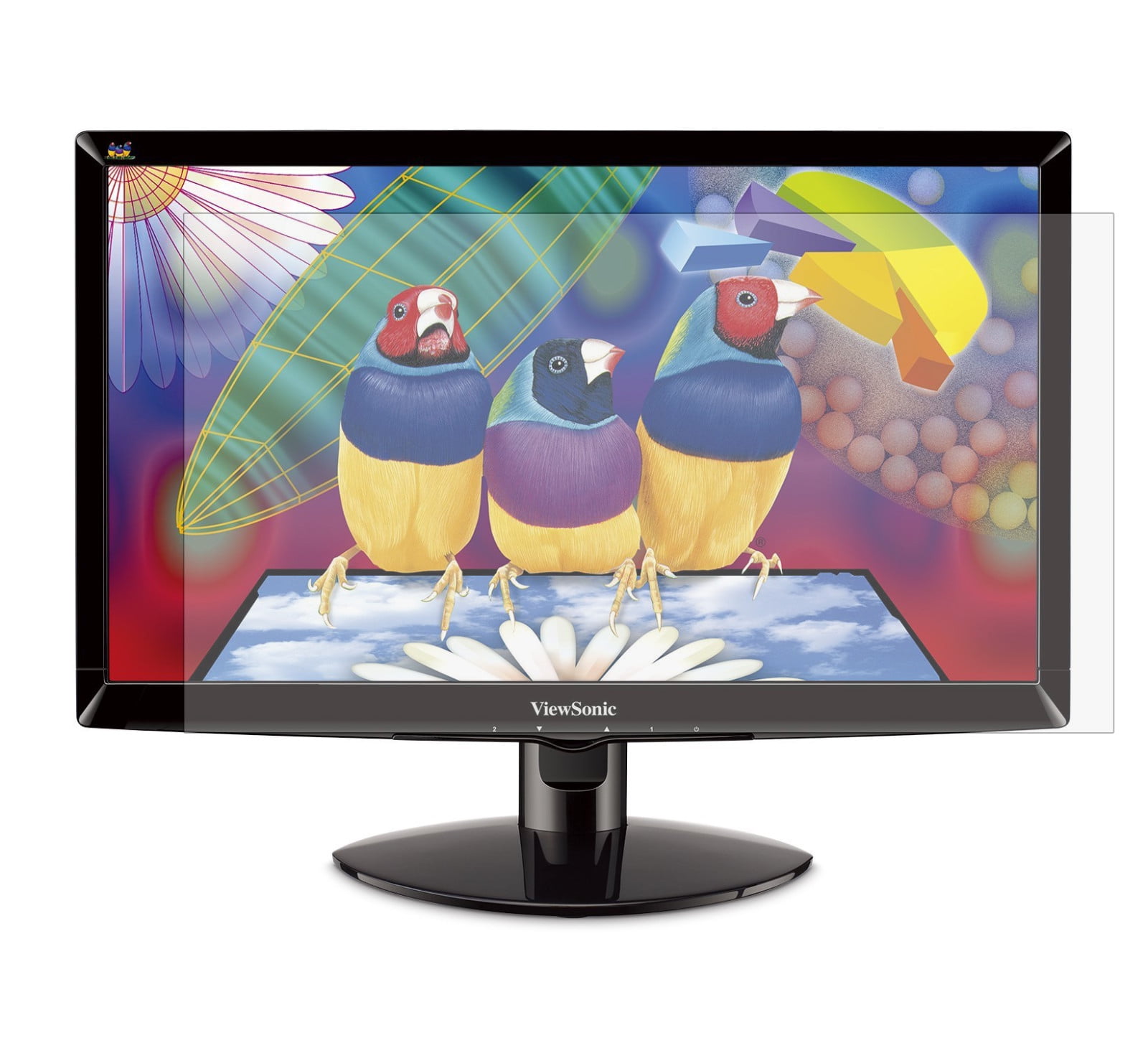 PcProfessional Screen Protector (Set of 2) for ViewSonic 19.5" Computer