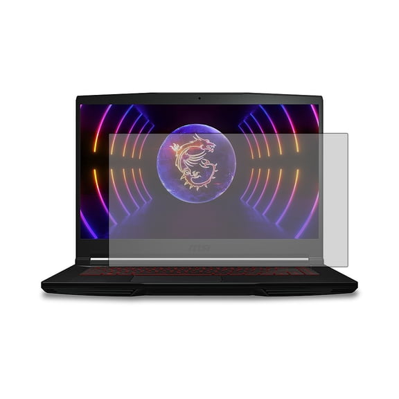 PcProfessional Screen Protector (Set of 2) for MSI GF63 15.6" Gaming Laptop GF63111424 High Clarity Anti Scratch