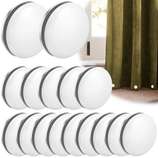  POPETPOP Magnetic Curtain Weights- 3Pairs Curtain Weights  Magnets Button Shower Curtain Weights Bottom No Sew, Light Leaking& Curtain  Liner Curtain from Blowing Around Sewing Snaps : Home & Kitchen