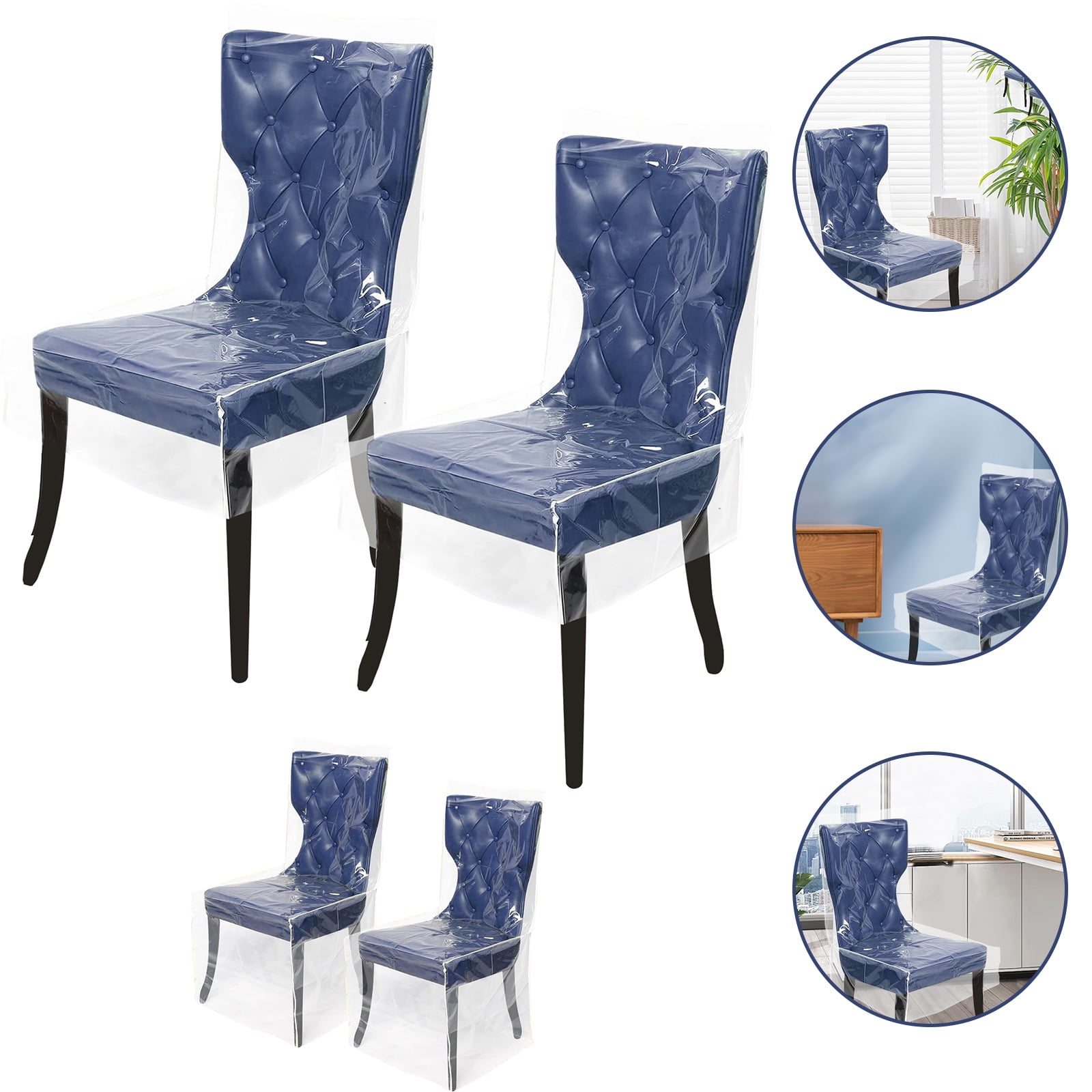 Clear plastic chair covers walmart hotsell