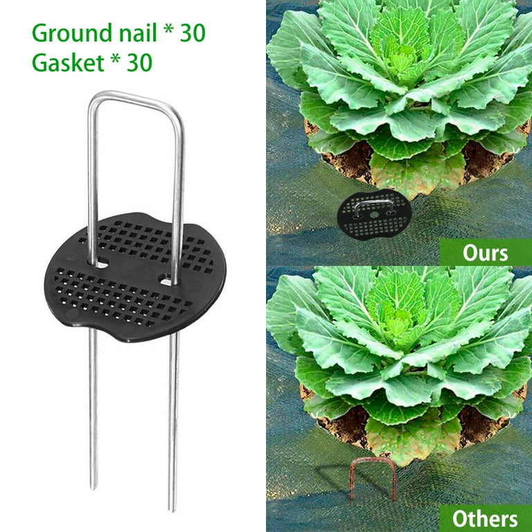 Easy Gardener FabricPegs 4.5 in. H X 1 in. W Plastic Landscaping Stake 10 pk Easy Gardener FabricPegs 4.5 in. H X 1 in. W Plastic Landscaping Stake 10 pk