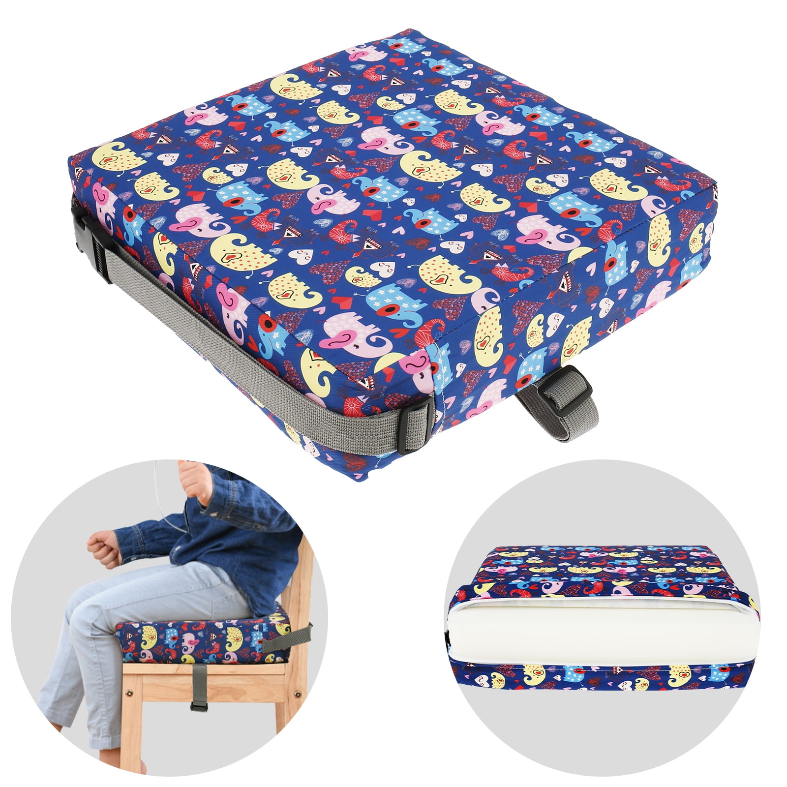 Chair Increasing Cushion Toddler Booster Seat Splashproof Non Slip