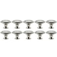 thumbnail image 1 of Pcapzz Door Knobs Handle Round Drawer Knobs Stainless Steel Cupboard Drawer Knob Sturdy Kitchen Dresser Knob Bathroom Drawer Handle Knob for Home Kitchen Bathroom, 1 of 1