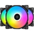thumbnail image 1 of Pccooler HALO 3-IN-1 FRGB KIT 120 mm 4Pin PWM Fan-RGB Kit, 1 of 1
