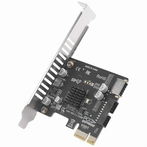 Pci Express Card Pcie to USB3 Type-E Front Type-C 19P Expansion Card Compatible Pci-E xc8202