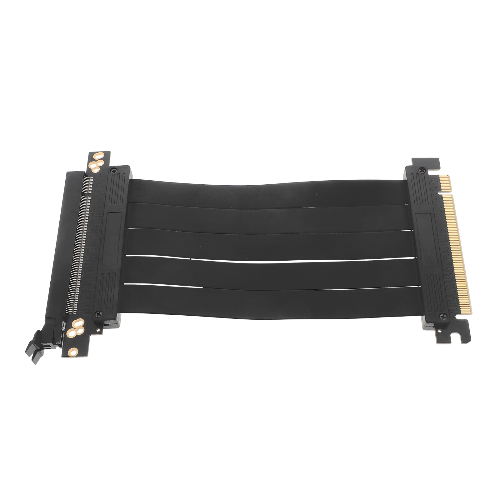 Pcie 3 X 16 Gpu Riser Cable Monitor Power Cord Bracket Support White ...