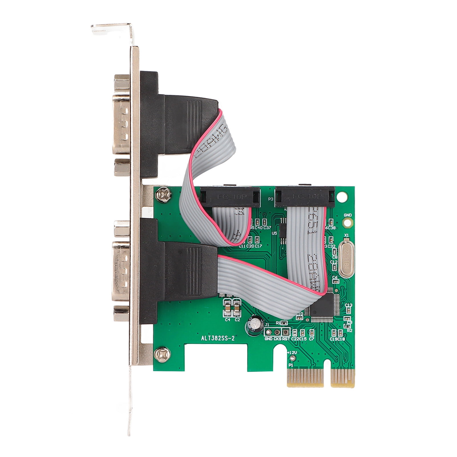 Pcie Expansion Card PCIE Serial Card Computer Desktop COM Port PCIE to