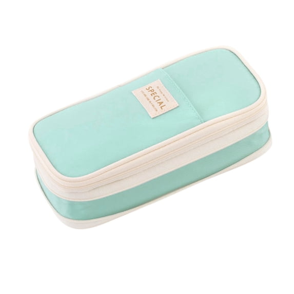 Pcksrro Pencil Box Office Stationery Pencil Cases Large-Capacity Pencil Case Macaron Color Matching Can Be Transformed Into An Upgraded Pencil Case Stationery Box