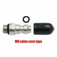 thumbnail image 1 of Pcp 8Mm Male Quick Head Connection Way Foster Stainless Steel Fill Nipple M8 Valve Core Type, 1 of 8