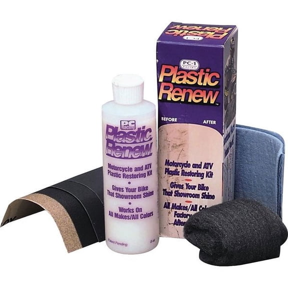 PC Racing Plastic Renew Restoring Kit 8 oz (PCR)