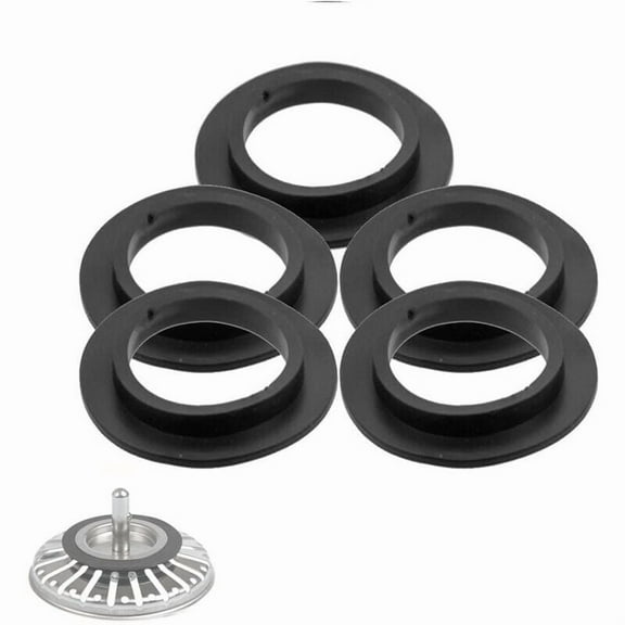 Pcs Bathtub Drain Seals Bathroom Sink Drain Plug Lip Seal Rubber Gasket for Basket Strainer