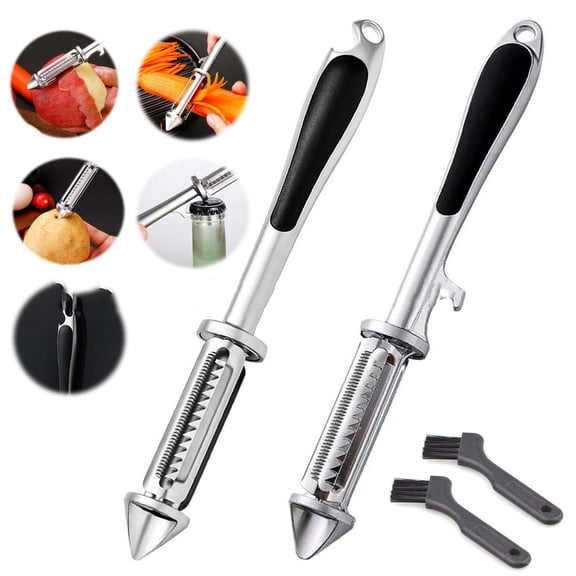 Pcs Stainless Steel Multifunctional Peeler Set 5 1 Vegetable And Fruit Peeler