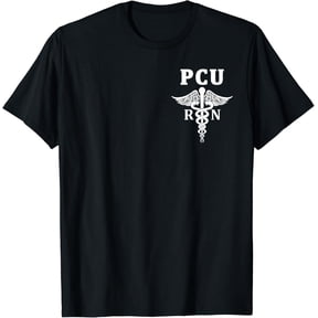 Pcu Progressive Care Nursing Registered Nurse Rn Caduceus T Shirt