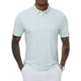 thumbnail image 1 of Weilanxin Men's Golf Polo Shirts Short Sleeve Striped Performance Moisture Wicking Dry Fit Golf Shirts for Men, 1 of 9