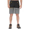 thumbnail image 1 of Pdbokew 6-Zipper Pocket Men's Hiking Shorts - Quick-Dry & Durable Outdoor Climbing Shorts with Contrast Color Design Black L, 1 of 8