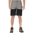 thumbnail image 1 of Pdbokew 6-Zipper Pocket Men's Hiking Shorts - Quick-Dry & Durable Outdoor Climbing Shorts with Contrast Color Design Darkgrey S, 1 of 8