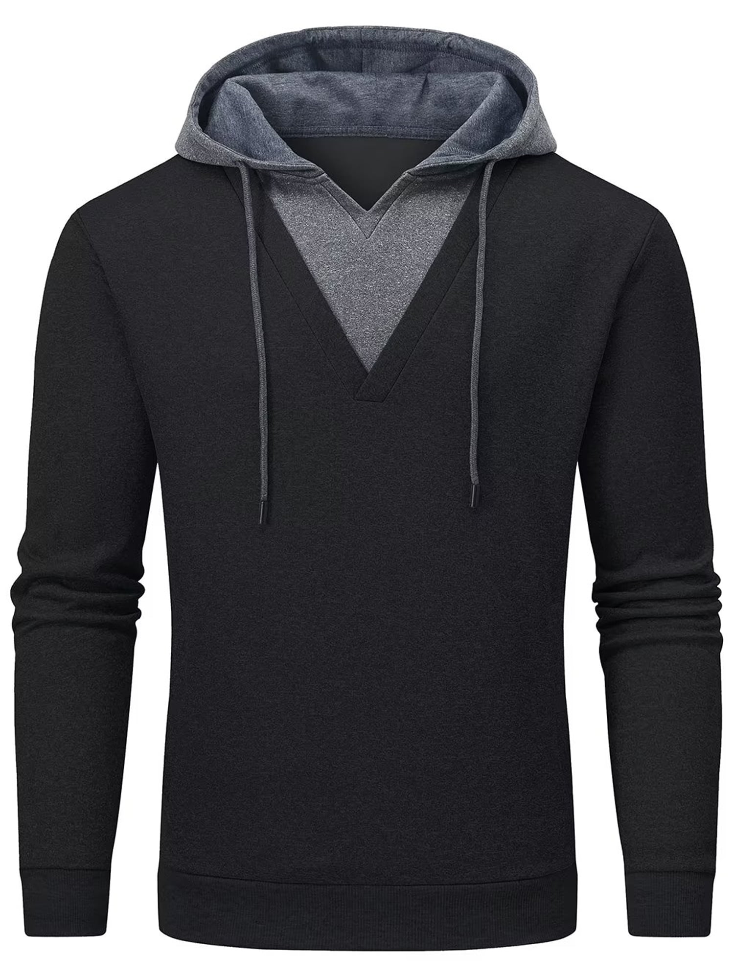 Pdbokew Men's Pullover Hoodies Long Sleeve Cozy Fleece Casual Hooded
