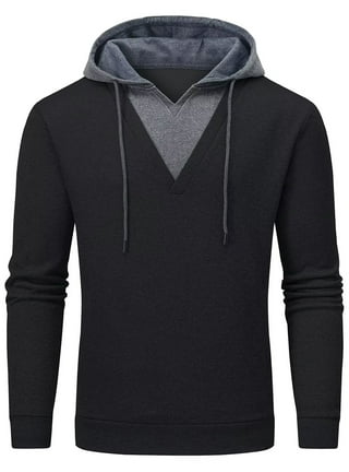 Mens Pullover Hoodies and Sweatshirts in Mens Hoodies and Sweatshirts Black Walmart