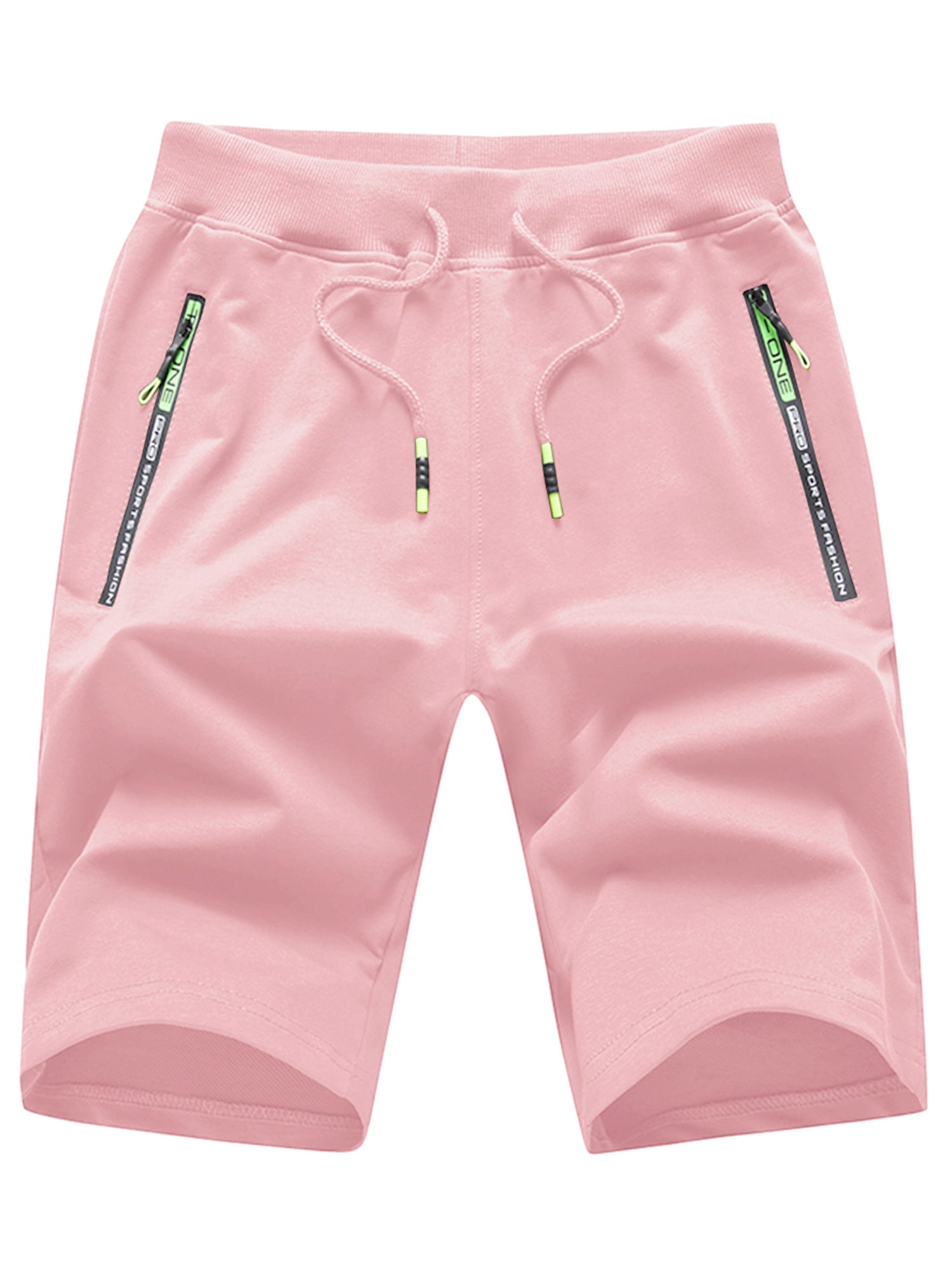 Pdbokew Men's Shorts Casual Drawstring Elastic Waist Workout Shorts