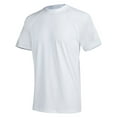 thumbnail image 1 of Weilanxin Swim Shirts Short Sleeve for Men Quick Dry Running UPF50+ Sun Protection Rash Guard Top BT3-White L, 1 of 7