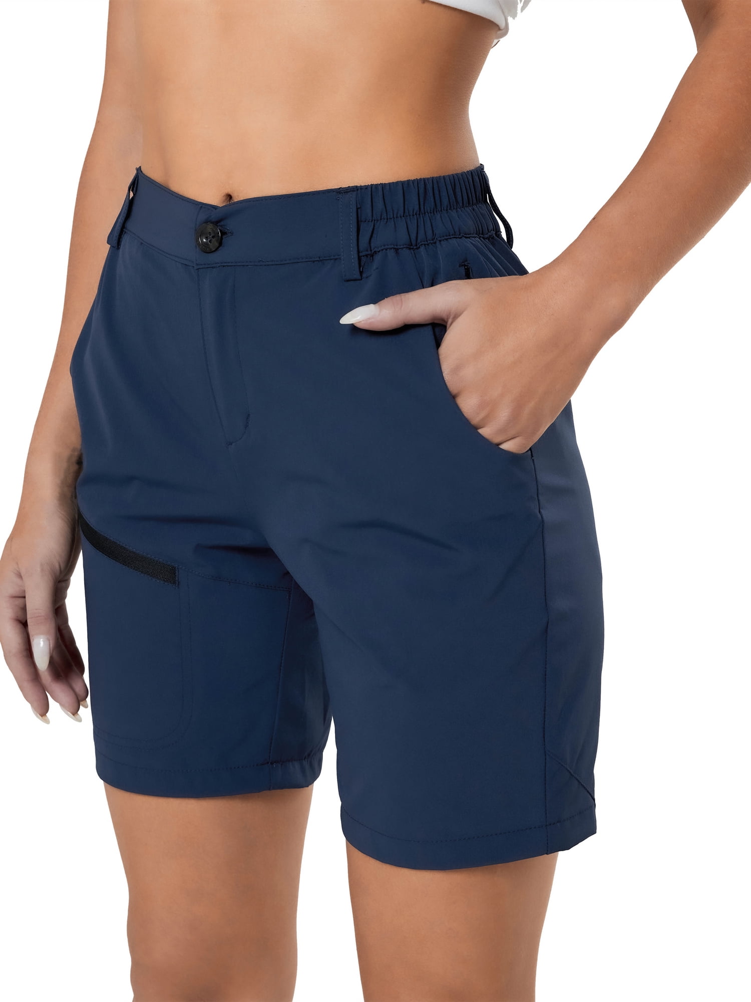 Kathmandu shorts in khaki green/olive. Made from a