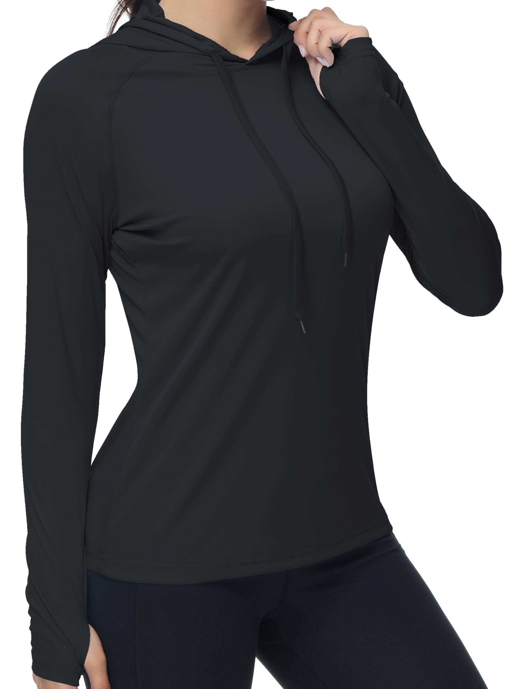 Women's UPF 50+ Sun Hoodie Long Sleeve UV Protection Shirt