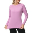 thumbnail image 1 of Weilanxin Women's UPF 50+ Sun Shirts Long Sleeve UV Protection Rash Guard Lightweight Quick Dry SPF Hiking Tops Outdoor Purple L, 1 of 8