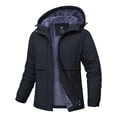 thumbnail image 1 of Pdbokew Women's Winter Coats Waterproof Snow Ski Jacket Warm Fleece Black 2XL, 1 of 9