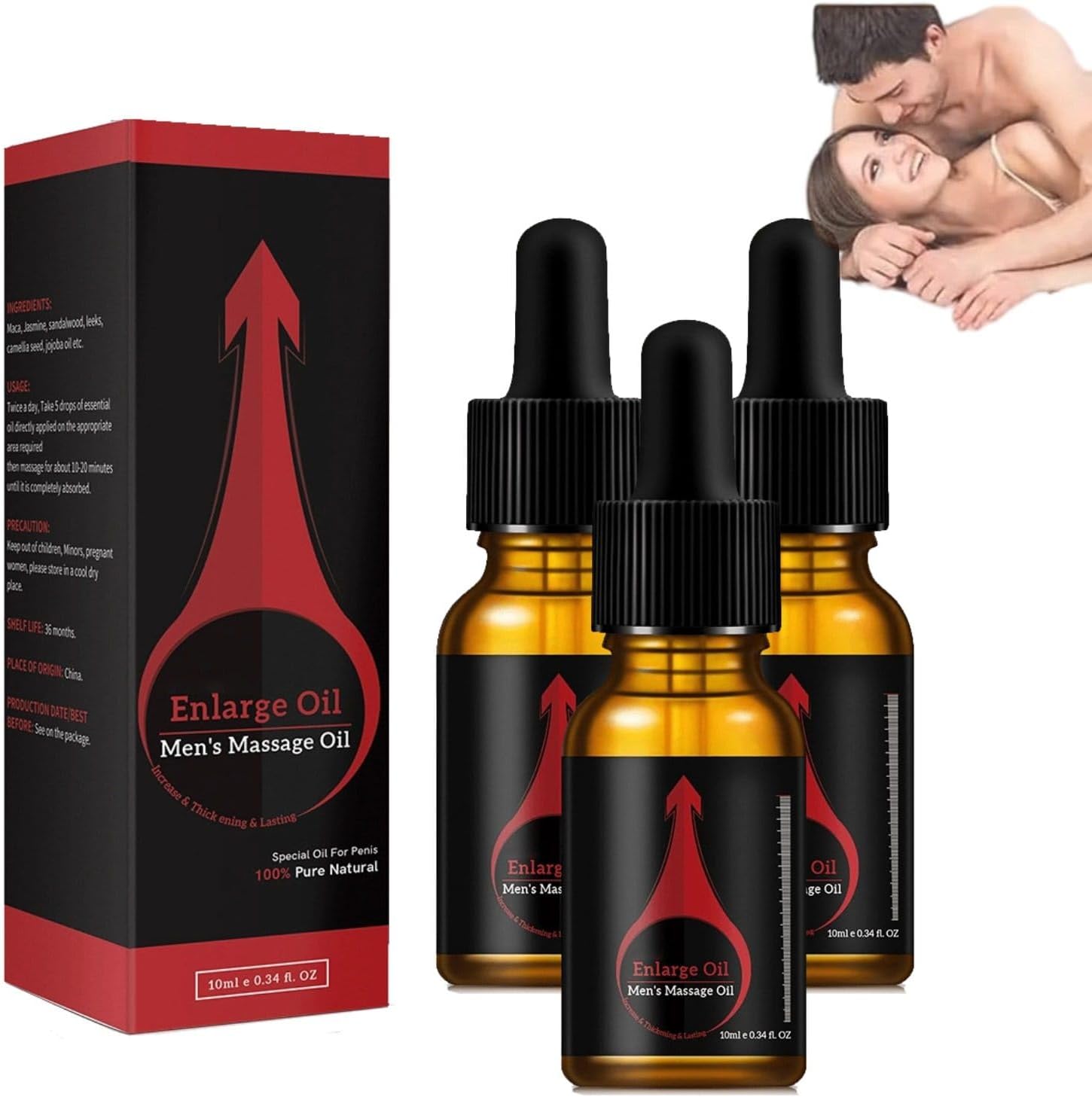 Pde5 Inhibitor Dietary Supplement Drops,pde5 inhibitors for Men (3 pcs