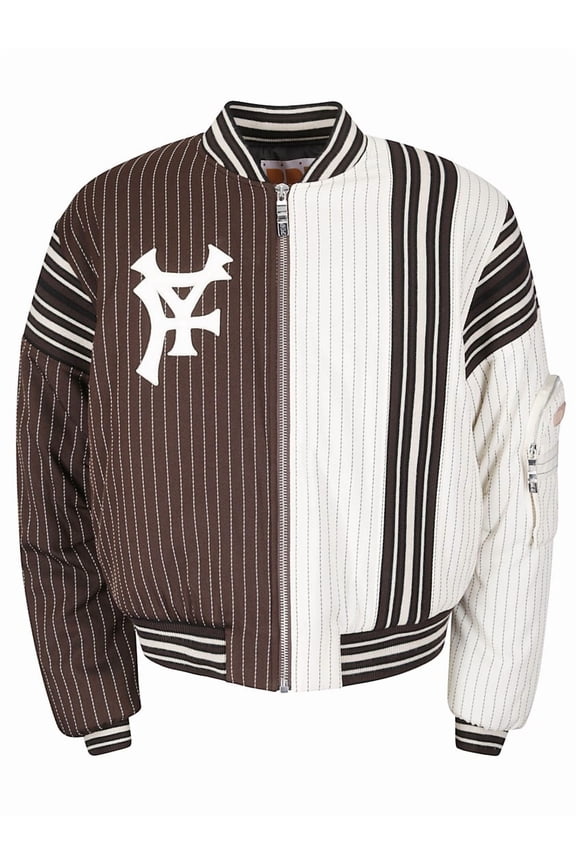 Ryan Bomber Jacket With Structured Collar And Ribbed Trim (Men's)