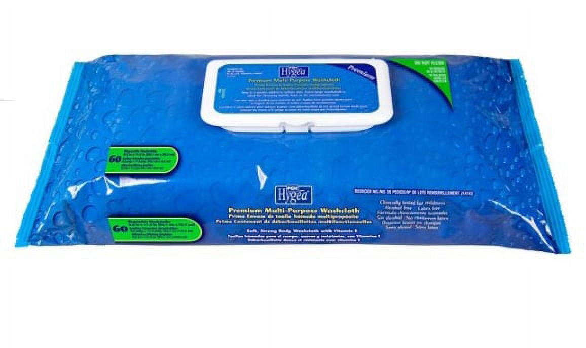 Pdi NPKJ14143 Hygea Premium MultiPurpose Personal Washcloths, 6 Per Case