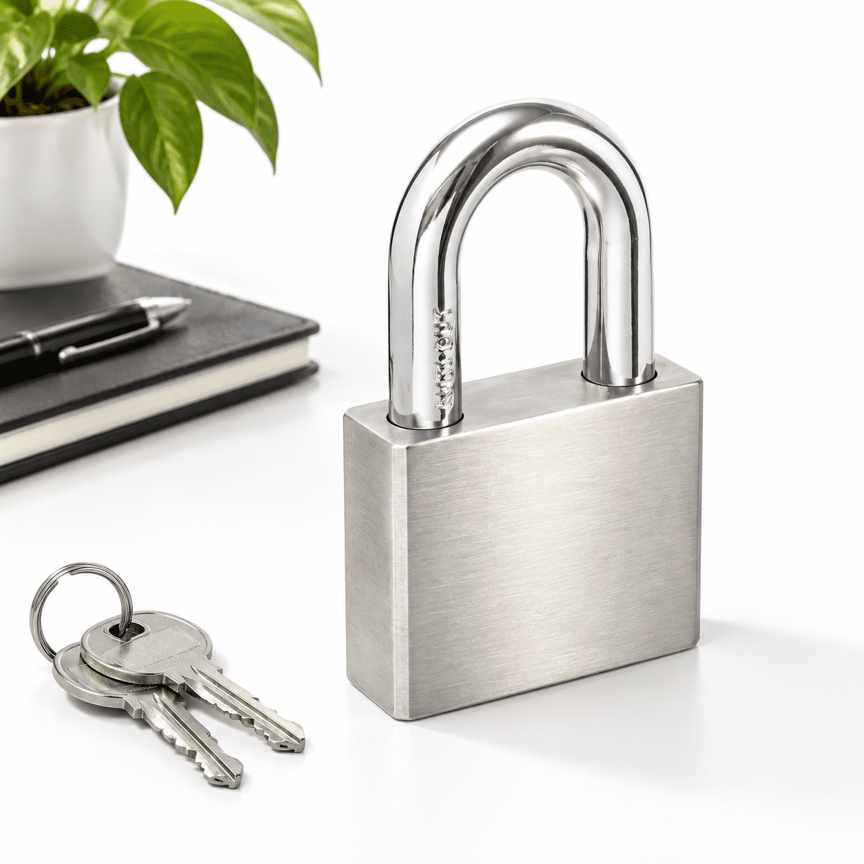 Pdl60 Heavy Duty Lock With 3 Keys [anti Cut Shackle] - [stainless Steel ...