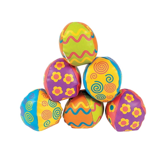 Pdq Egg-Shaped Kick Balls (36Ct) - Toys - 36 Pieces
